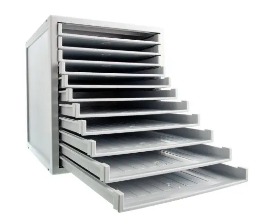 8211B GS archivador organizador Gris