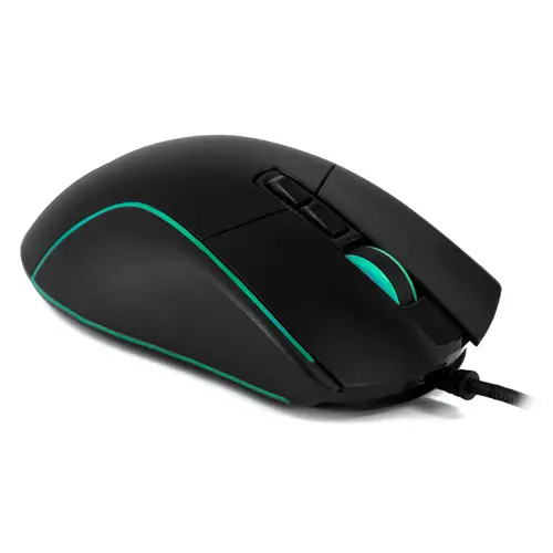 DeepDarth ratón Juego USB tipo A Óptico 6400 DPI - Imagen 4