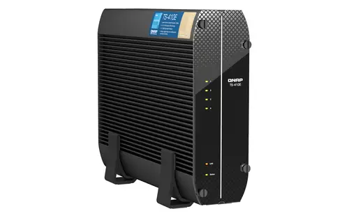 TS-410E NAS Torre Intel® Celeron® J6412 8 GB 0 TB QNAP QTS Negro - Imagen 4