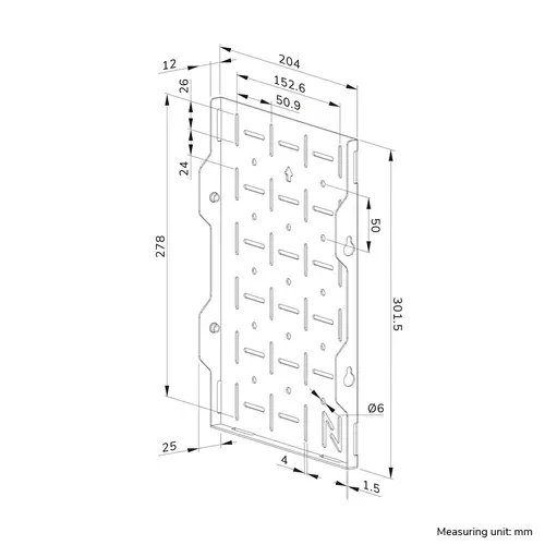 AWL05-750BL Rack para hardware AV - universal - Imagen 8