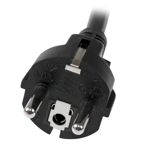 Cable de 2m de Alimentación de Ordenador, 16AWG, EU Schuko a C19, 16A 250V, Cable de Alimentación de Repuesto, Impresora, para Fuente de Alimentación, Cable para Europa, UL - Imagen 3