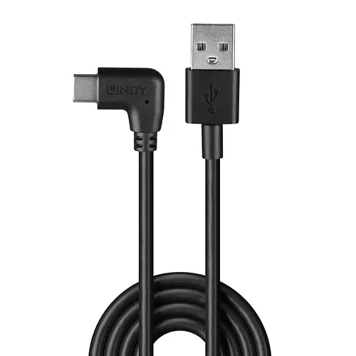32000 cable USB USB 2.0 0,5 m USB A USB C Negro - Imagen 2