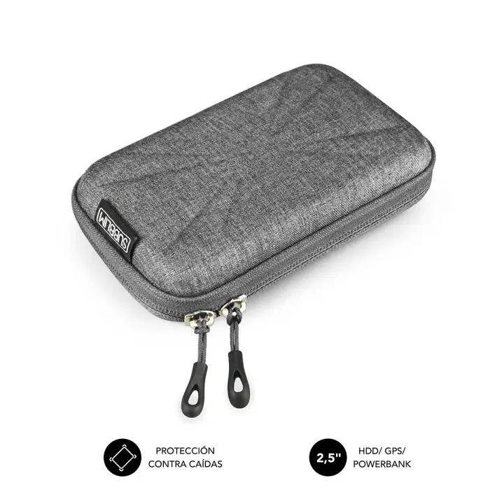 Funda Disco Duro HDD Business Case 2,5" Grey