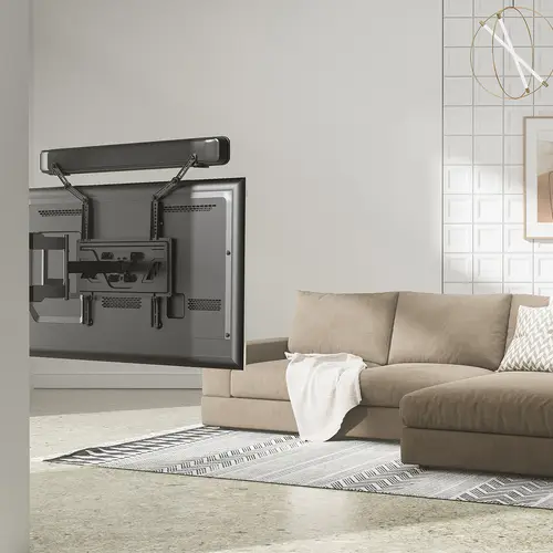 Soporte Universal Para Barra de Sonido, Negro - Imagen 5