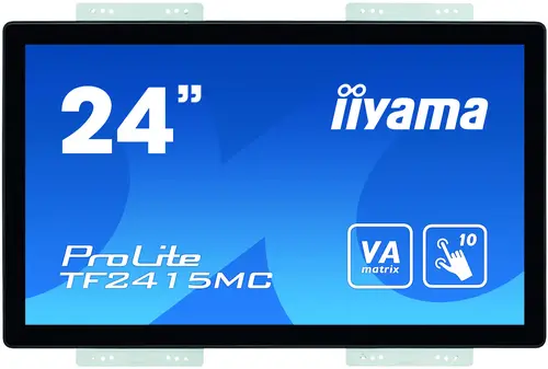 ProLite TF2415MC-B2 pantalla para PC 60,5 cm (23.8") 1920 x 1080 Pixeles Full HD LCD Pantalla táctil Multi-usuario Negro - Imagen 2