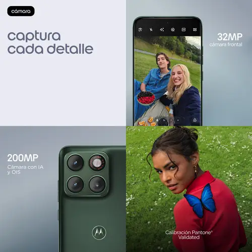 edge plus edge 70 plus 17,2 cm (6.78") SIM doble Android 16.0 5G USB Tipo C 8 GB 256 GB 6500 mAh Verde oscuro - Imagen 6
