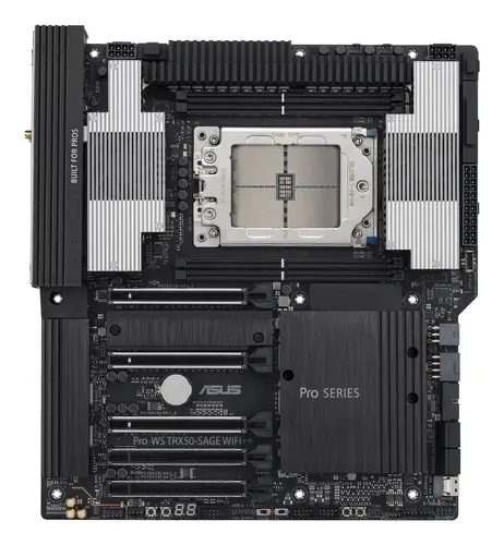 Pro WS TRX50-SAGE WIFI AMD TRX50 Socket sTR5 SSI CEB - Imagen 2