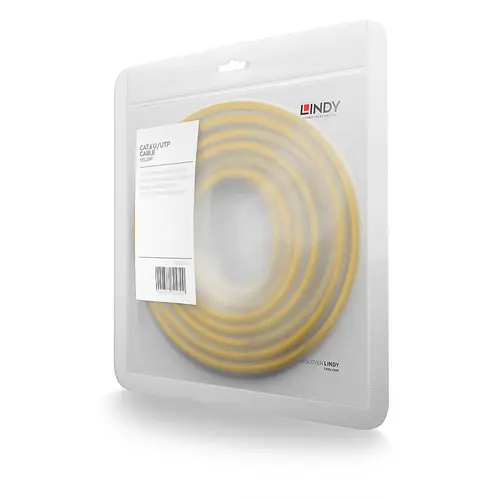 48061 cable de red Amarillo 0,5 m Cat6 U/UTP (UTP) - Imagen 3