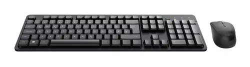 TKM-360 teclado Ratón incluido Oficina RF inalámbrico QWERTY Español Negro - Imagen 2