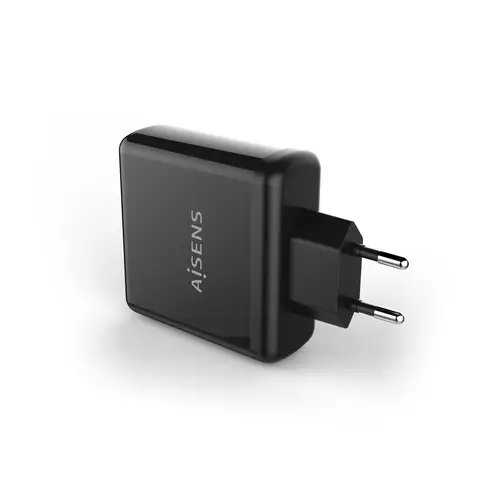 Cargador PD3.0 QC3.0 1 Puerto 1xUSB-C 60W, Negro - Imagen 3
