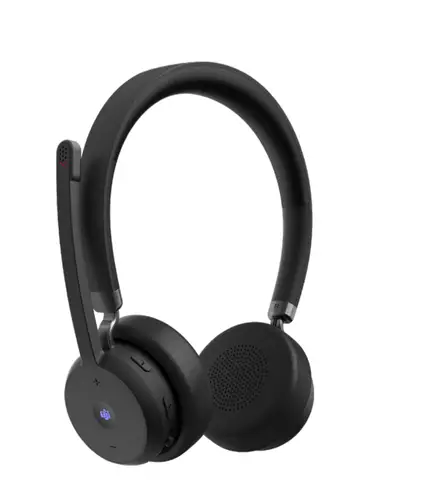 Wireless VoIP Headset Auriculares Inalámbrico Diadema Oficina/Centro de llamadas Bluetooth Negro - Imagen 1