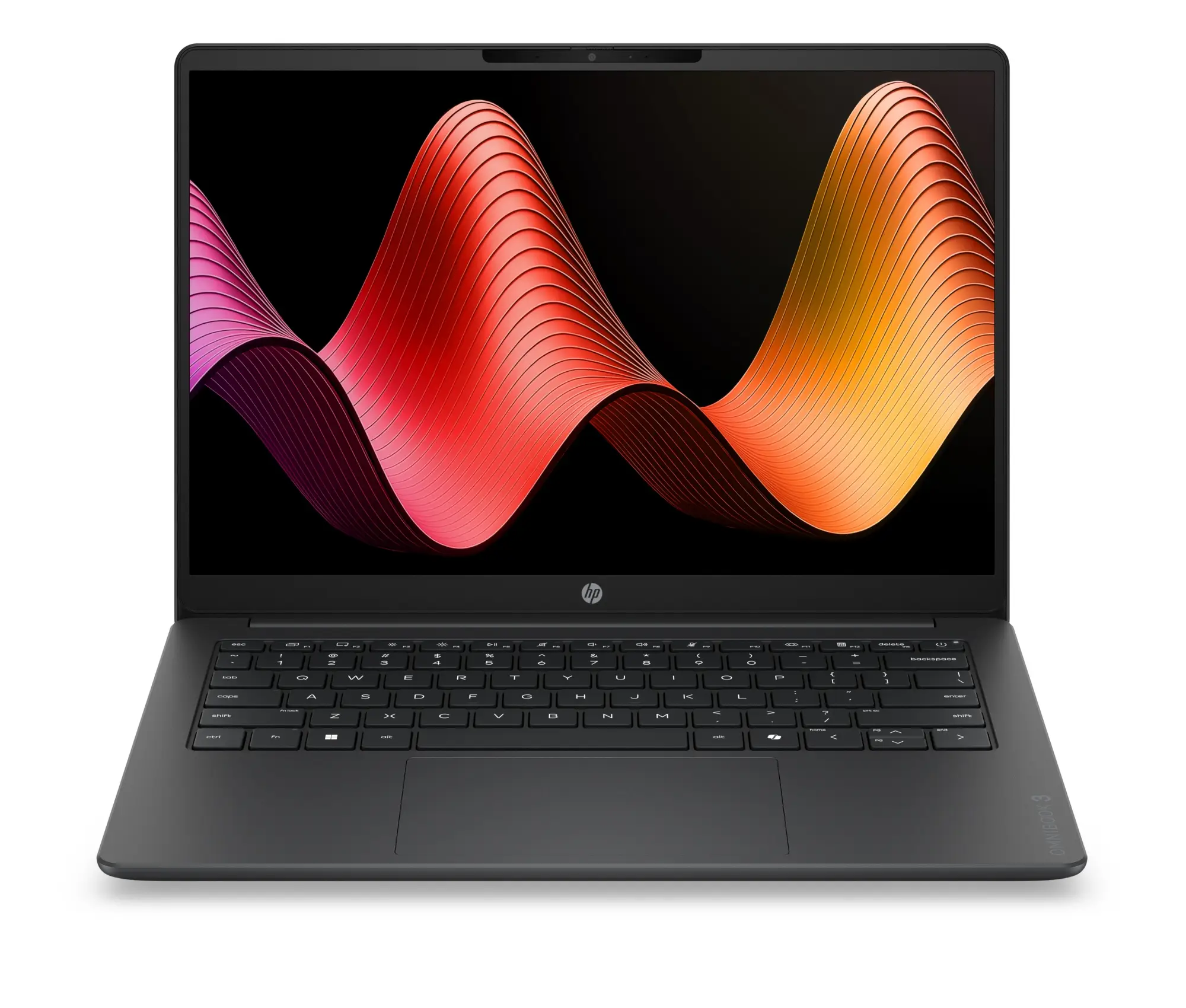 OmniBook 3 Laptop AI 14-ht0013nsx Intel Core Ultra 5 225U Portátil 35,6 cm (14") 2K 8 GB DDR5-SDRAM 256 GB SSD Wi-Fi 6 (802.11ax) FreeDOS AI PC Negro, Gris