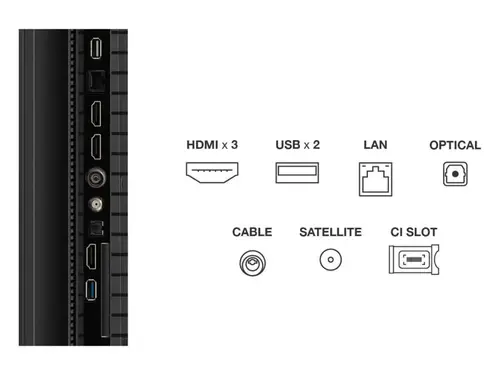 T69C 75T69C Televisor 190,5 cm (75") 4K Ultra HD Smart TV Wifi Negro 350 cd / m² - Imagen 5