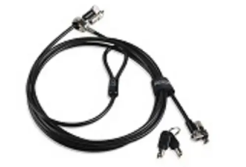 4XE0N80915 cable antirrobo Negro - Imagen 1