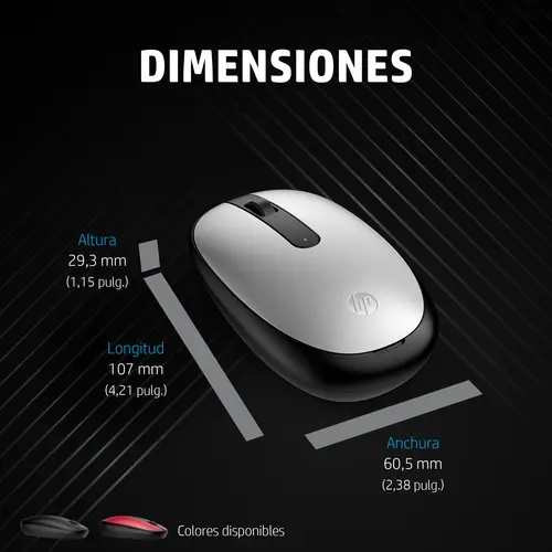 Ratón Bluetooth 240 blanco lunar - Imagen 5