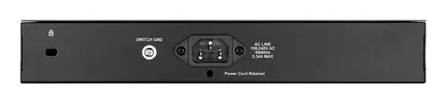 DGS-1210-08P Gestionado L2 Gigabit Ethernet (10/100/1000) Energía sobre Ethernet (PoE) Negro - Imagen 2