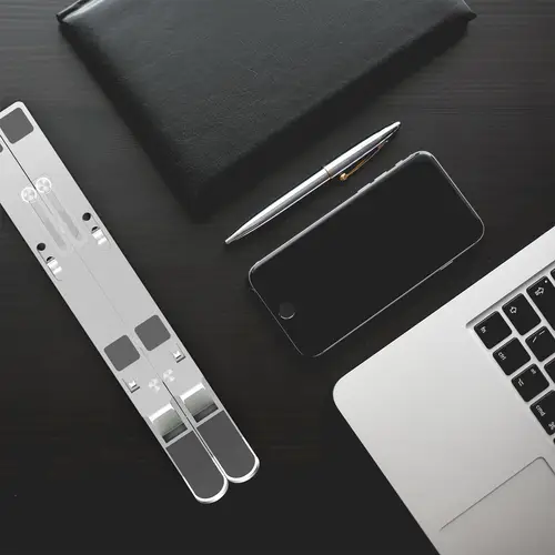 Soporte de Sobremesa Ajustable para Portatil / Tablet, Plata - Imagen 6