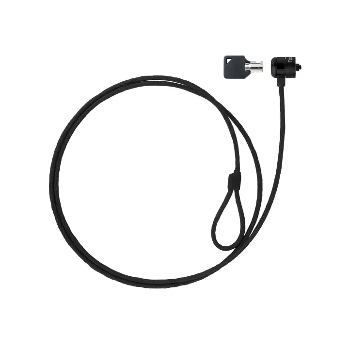 Cable de Seguridad con Llave para Portátiles 1.5 metros, Gris Os..