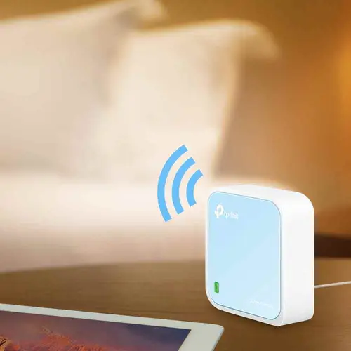 TL-WR802N router inalámbrico Ethernet rápido Banda única (2,4 GHz) Azul, Blanco - Imagen 7