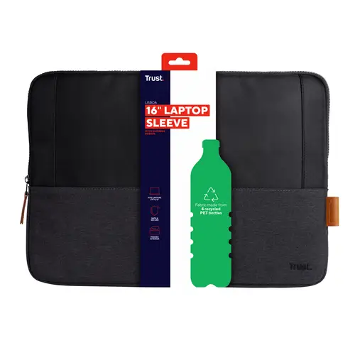 Lisboa 40,6 cm (16") Funda Negro - Imagen 4