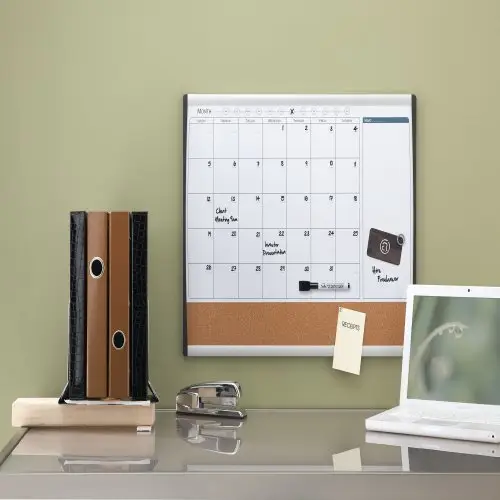 Combo organizador mensual + tablero corcho (585 x 430 mm) - Imagen 3