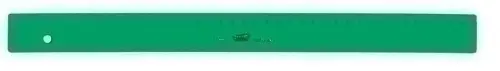 REGLA SAFTA 40 CENTIMETROS VERDE