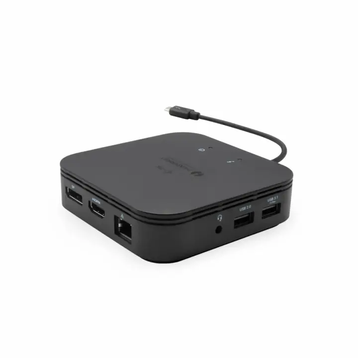 Thunderbolt 3 Travel Dock Dual 4K Display with Power Delivery 60W + Universal Charger 77 W
