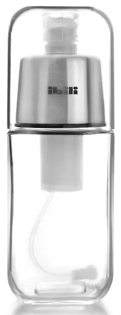 701218 dispensador de aceite/vinagre 0,18 L Botella Vidrio, Acero inoxidable Acero inoxidable, Transparente