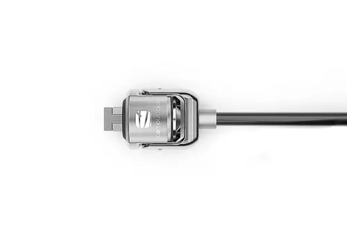 CL15 cable antirrobo Negro, Plata - Imagen 1