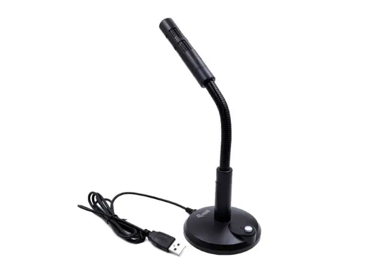 245340 Negro Micrófono de superficie para mesa