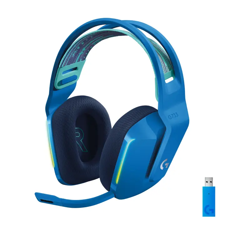 981-000943 auricular y casco Auriculares Inalámbrico Diadema Juego Azul