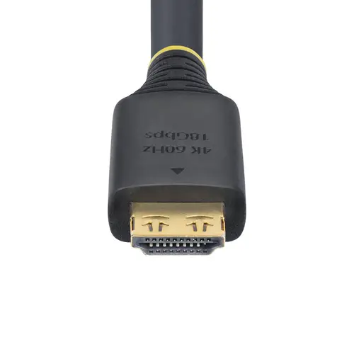 Cable HDMI Activo de Alta Velocidad de 6m con Conectores con Agarre - 4K 60Hz/1440p 144Hz - HDR10/HDCP 2.2/ARC - 18Gbps - Cable HDMI 2.0 - Recubrimiento de TPE - Imagen 5