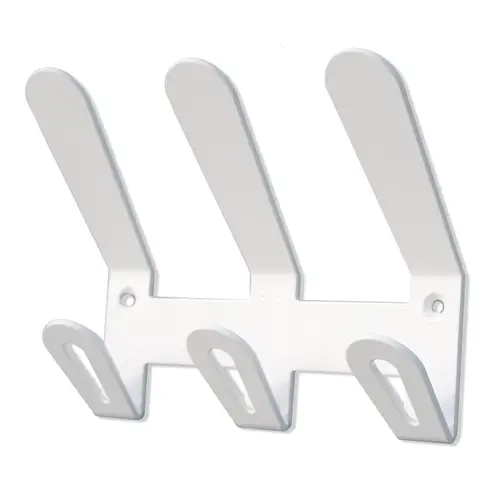 PERCHERO PARED EC/02 3 COLGADORES BLANCO