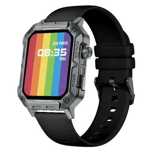 NXSWTRAILWATCH Relojes inteligentes y deportivos 4,85 cm (1.91") Digital 320 x 385 Pixeles Pantalla táctil Acero inoxidable - Imagen 6