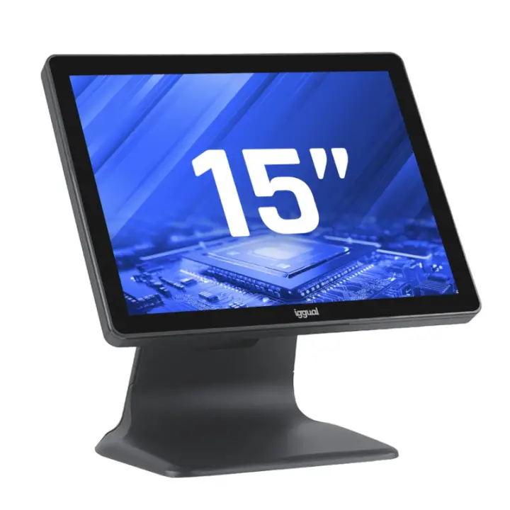 AIO 15.84.N100 Todo-en-Uno 38,1 cm (15") 1024 x 768 Pixeles Pantalla táctil Negro