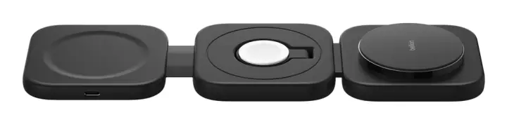 BoostCharge Pro Auriculares, Smartphone, Reloj inteligente Negro USB Cargador inalámbrico Carga rápida Interior