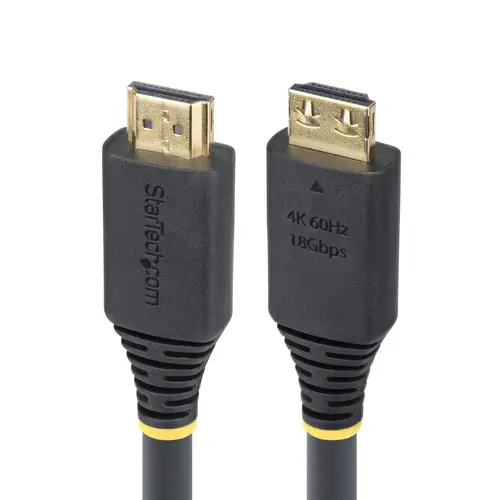 Cable HDMI Activo de Alta Velocidad de 6m con Conectores con Agarre - 4K 60Hz/1440p 144Hz - HDR10/HDCP 2.2/ARC - 18Gbps - Cable HDMI 2.0 - Recubrimiento de TPE - Imagen 1
