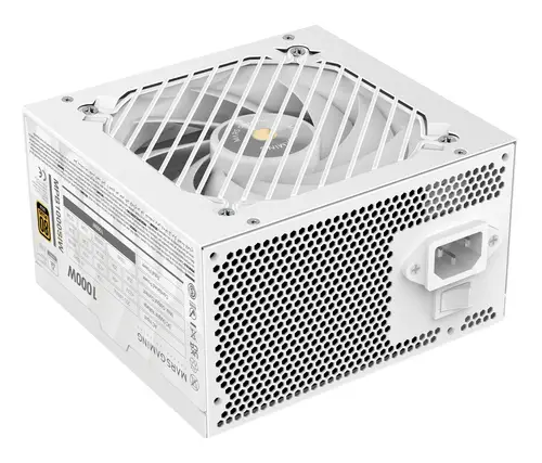 FUENTE DE ALIMENTACION MARS GAMING 1000W MODULAR ATX 80+ BRONZE 140mm SILENT BLANCO - Imagen 5