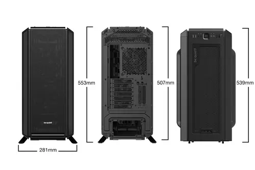 Silent Base 802 Black Midi Tower Negro - Imagen 2