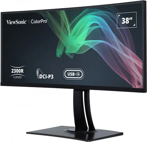 VP3881A pantalla para PC 96,5 cm (38") 3840 x 1600 Pixeles Quad HD+ LED Negro - Imagen 5
