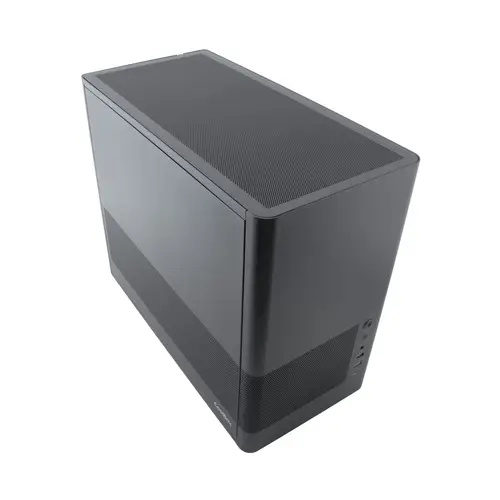 CAJA MATX MP2 NEGRA USB-C 3.2 GEN1 VENTILADOR 120 PWM FULL METAL S/FTE - Imagen 4