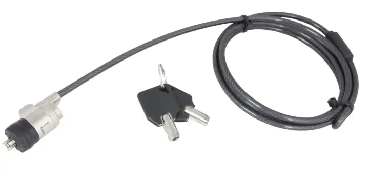 CRS11UF cable antirrobo Negro, Gris 1,5 m