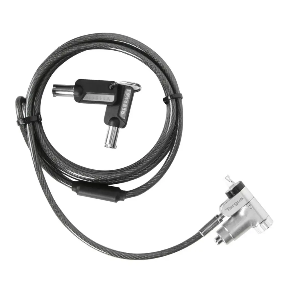 ASP95DMGLX25 cable antirrobo Negro, Plata