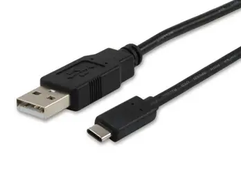 Cable USB 2.0 C a A, M/M, 1,0m