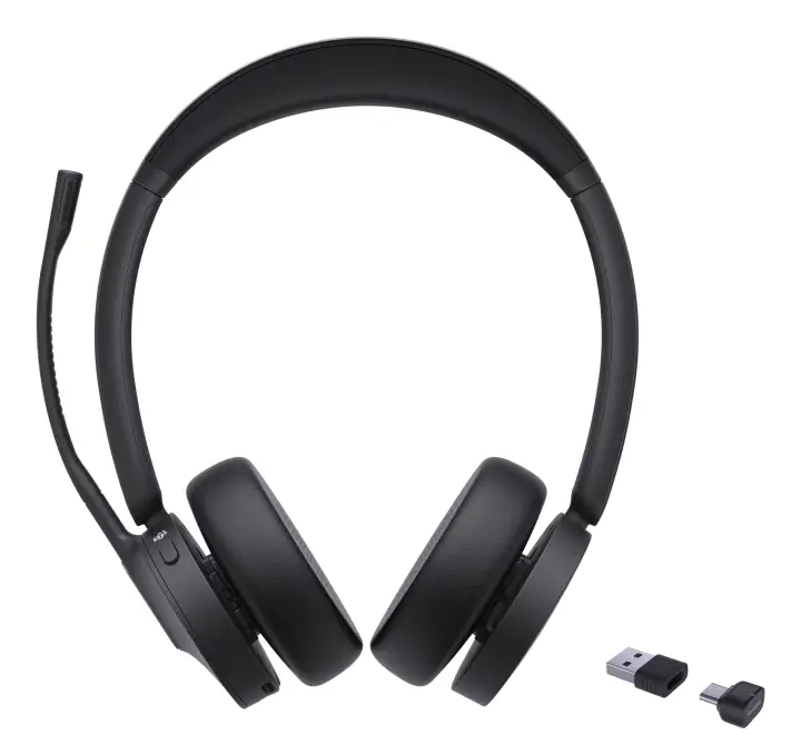 BH70 Dual Teams Auriculares Inalámbrico Diadema Oficina/Centro de llamadas USB Type-C / USB Type-A Bluetooth Negro