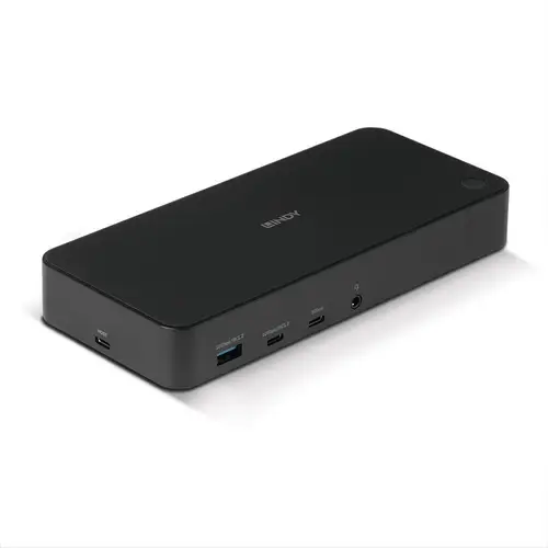 43366 base para portátil y replicador de puertos Acoplamiento USB 3.2 Gen 2 (3.1 Gen 2) Type-C Negro - Imagen 1