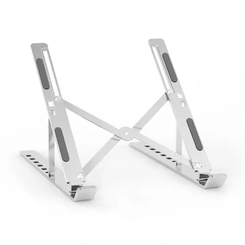 Soporte de Sobremesa Ajustable para Portatil / Tablet, Plata - Imagen 1
