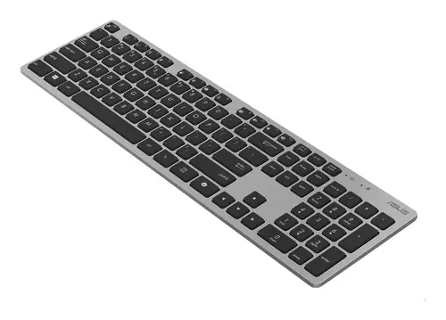 W5000 Wireless Keyboard and Mouse Set teclado Ratón incluido Oficina RF inalámbrico QWERTY Español Negro, Gris - Imagen 4