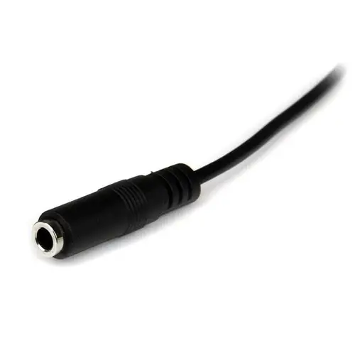 Cable de 1m de Extensión Alargador de Auriculares Mini-Jack 3,5mm 3 pines Macho a Hembra - Imagen 3