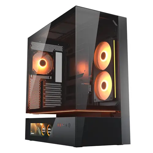 CGR-2DA4B-V Midi Tower Negro - Imagen 1
